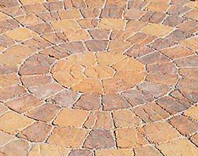 Circular Paving Pattern